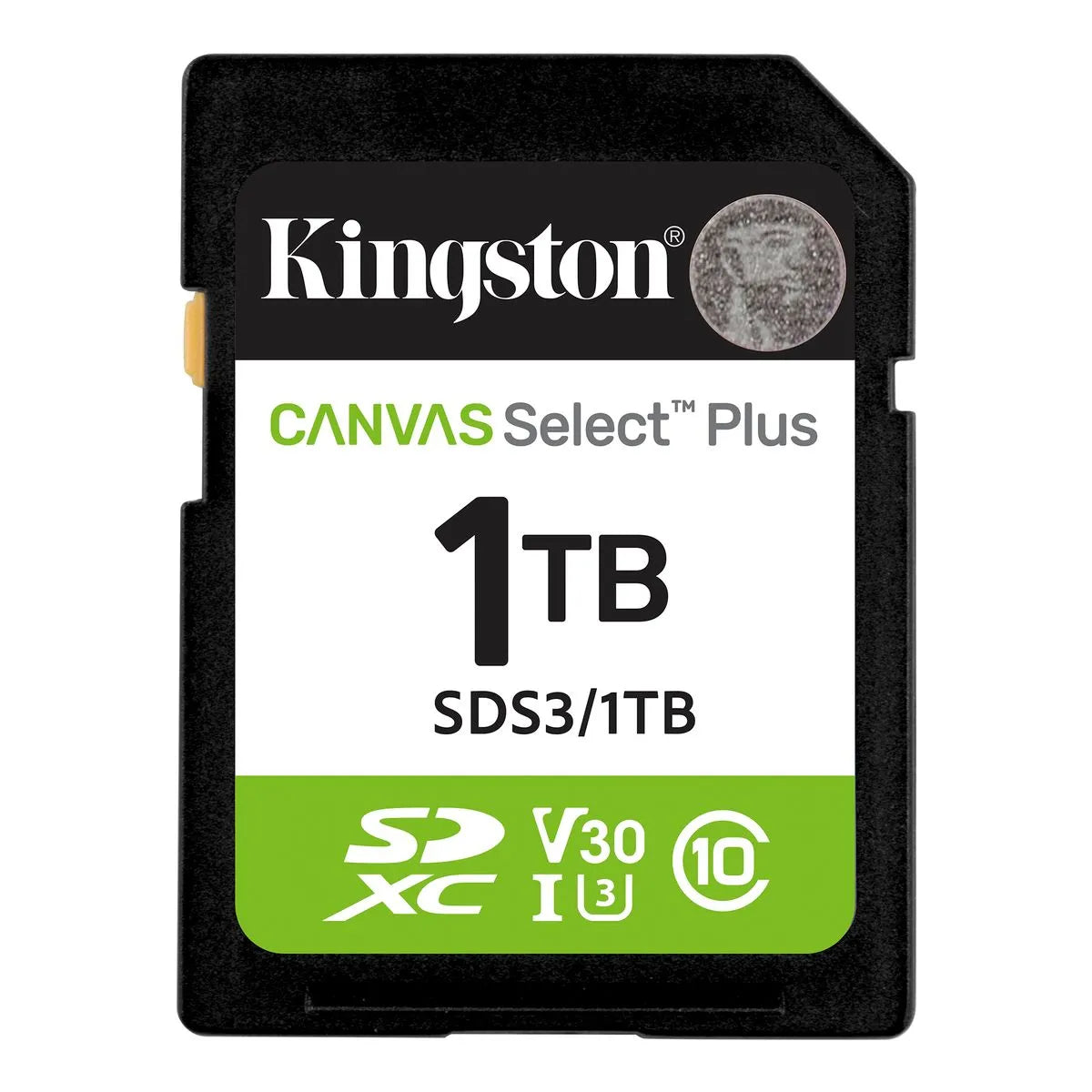 Kingston Canvas Select Plus Gen3 Card de Memorie SDXC 1TB 150MB/s C10 UHS-I U3 V30