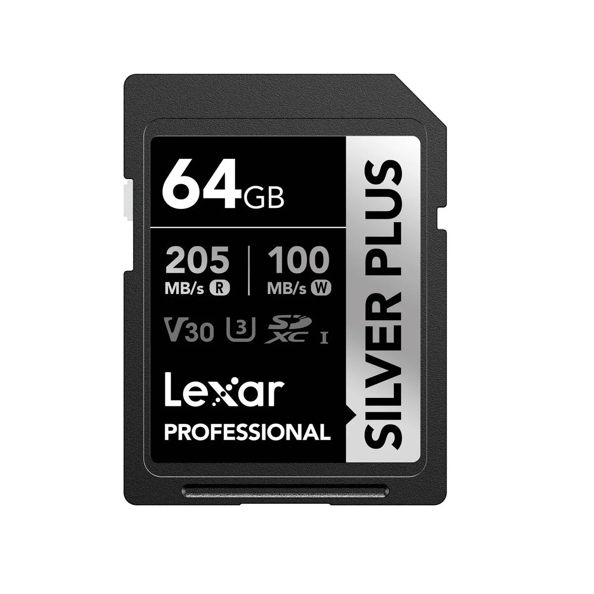 Lexar Professional Silver Plus Card de Memorie SDXC 1066x UHS-I/U3 R205/W100 (V30) 64GB