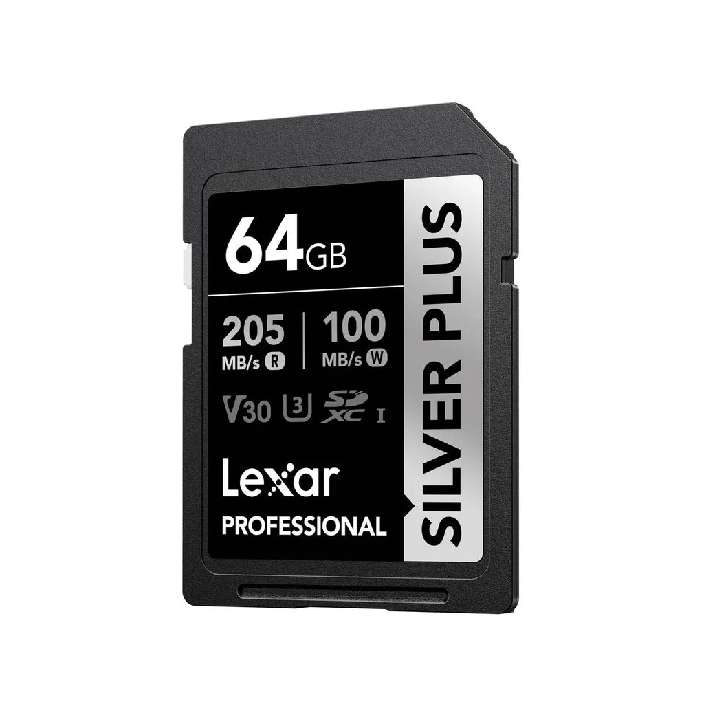 Lexar Professional Silver Plus Card de Memorie SDXC 1066x UHS-I/U3 R205/W100 (V30) 64GB