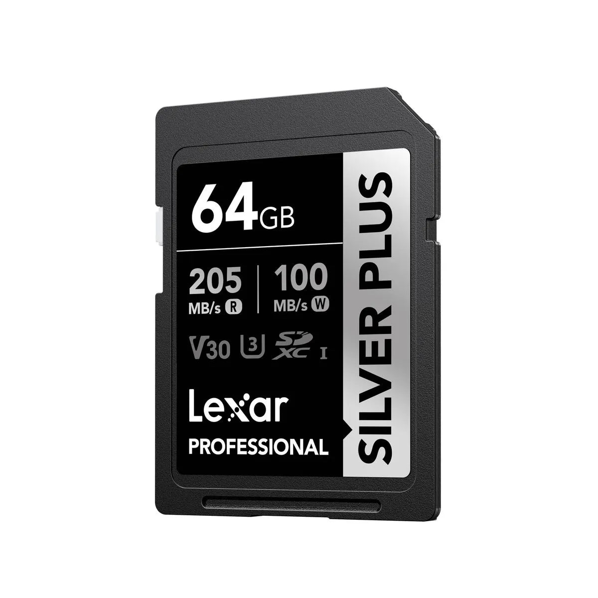 Lexar Professional Silver Plus Card de Memorie SDXC 1066x UHS-I/U3 R205/W100 (V30) 64GB