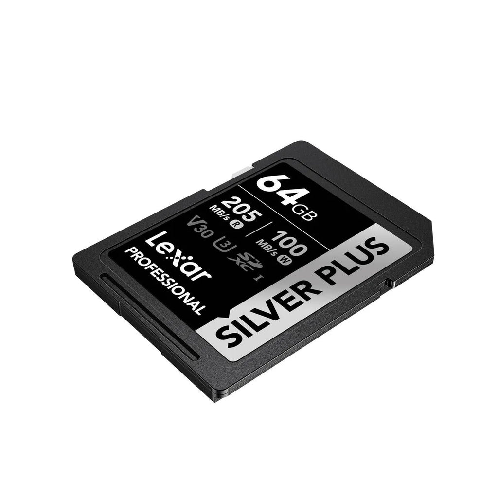 Lexar Professional Silver Plus Card de Memorie SDXC 1066x UHS-I/U3 R205/W100 (V30) 64GB