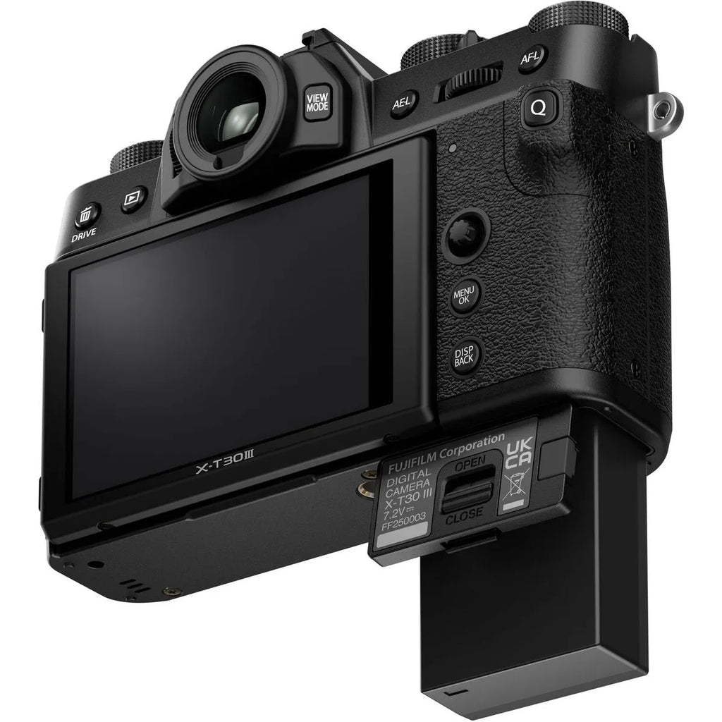 FujiFilm X-T30 III Aparat Foto Mirrorless Crop 26MP Video 4K Negru cu Obiectiv XC 13-33mm