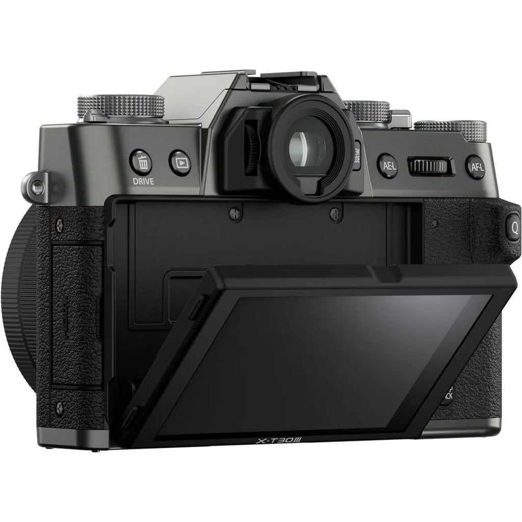 FujiFilm X-T30 III Aparat Foto Mirrorless Crop 26MP Video 4K Graphite cu Obiectiv XC 13-33mm