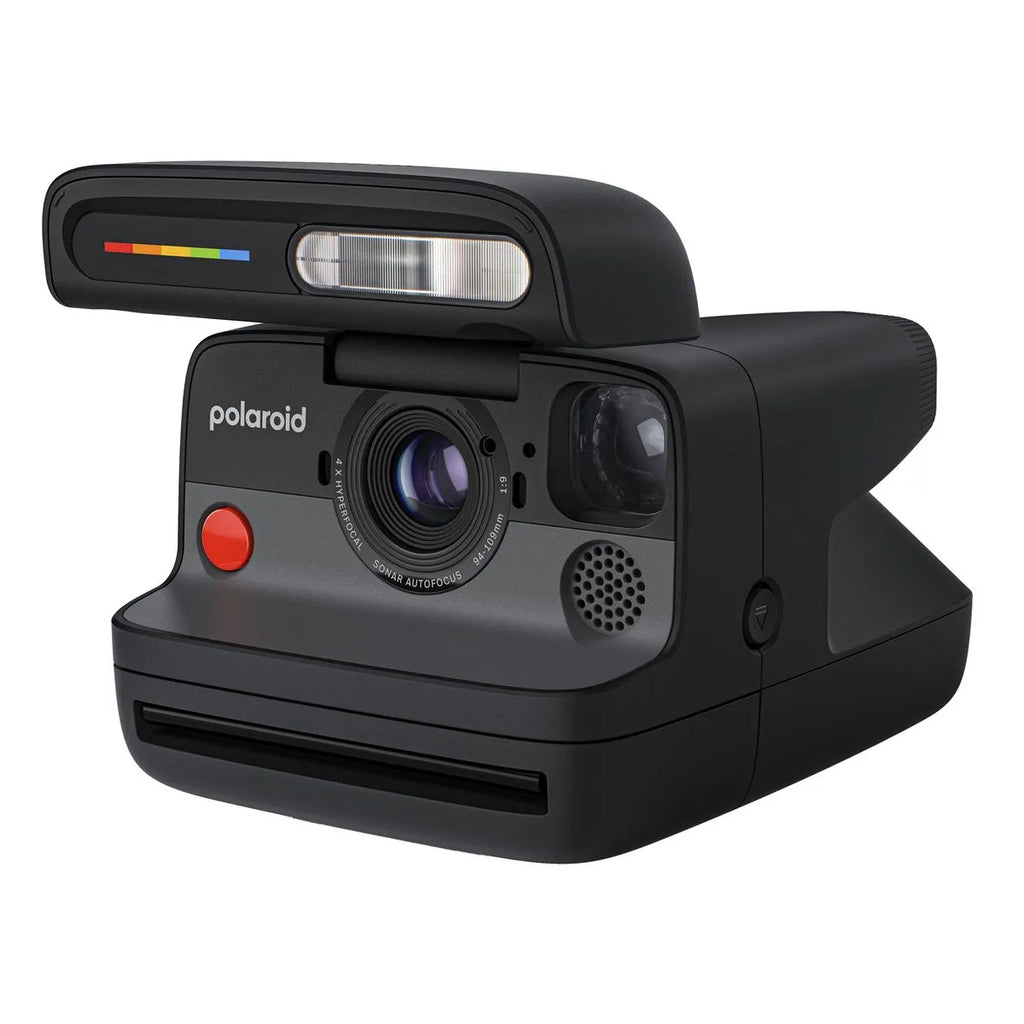 Polaroid Flip Camera Foto Instant Negru cu 1 Set de 8 Fotografii