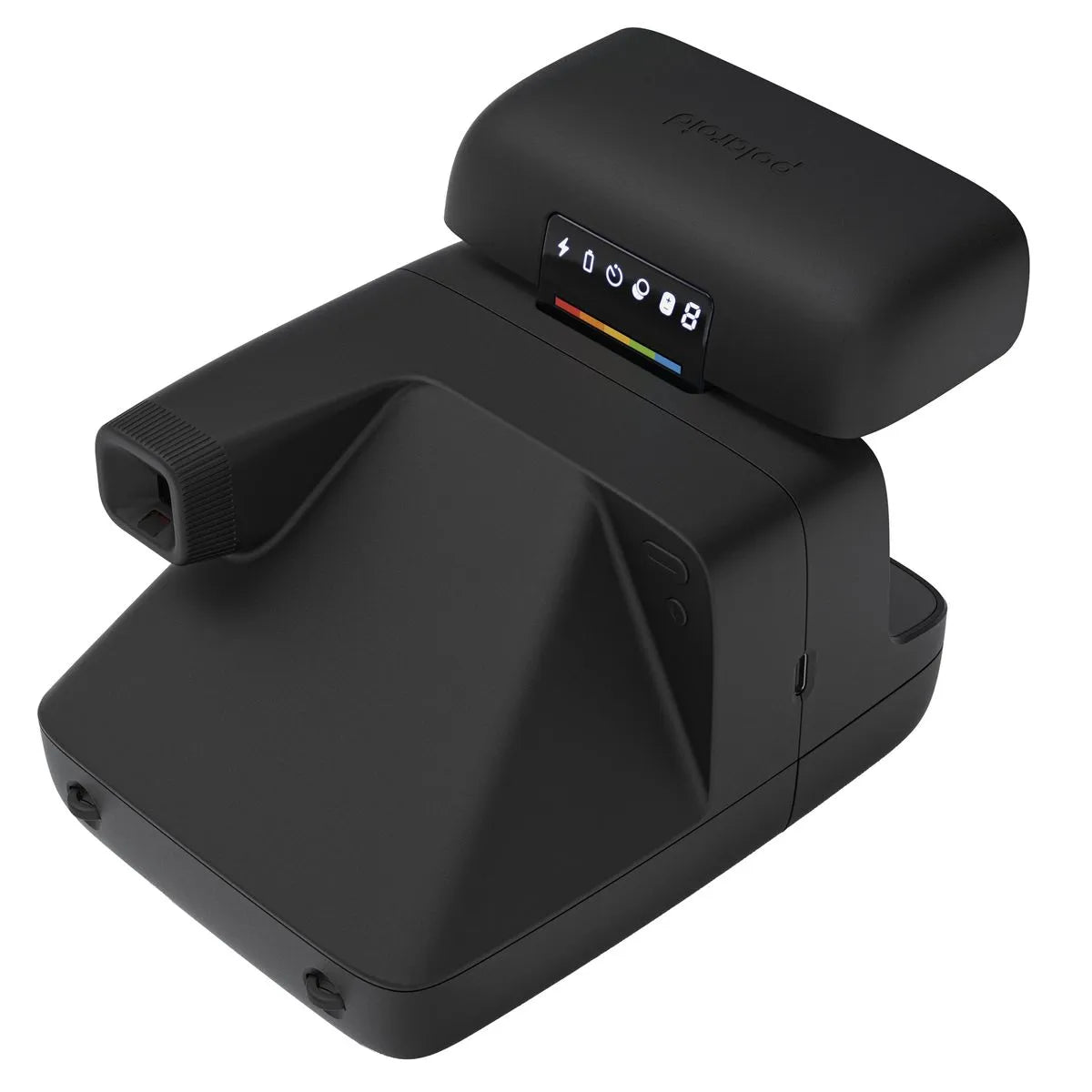 Polaroid Flip Camera Foto Instant Negru cu 1 Set de 8 Fotografii