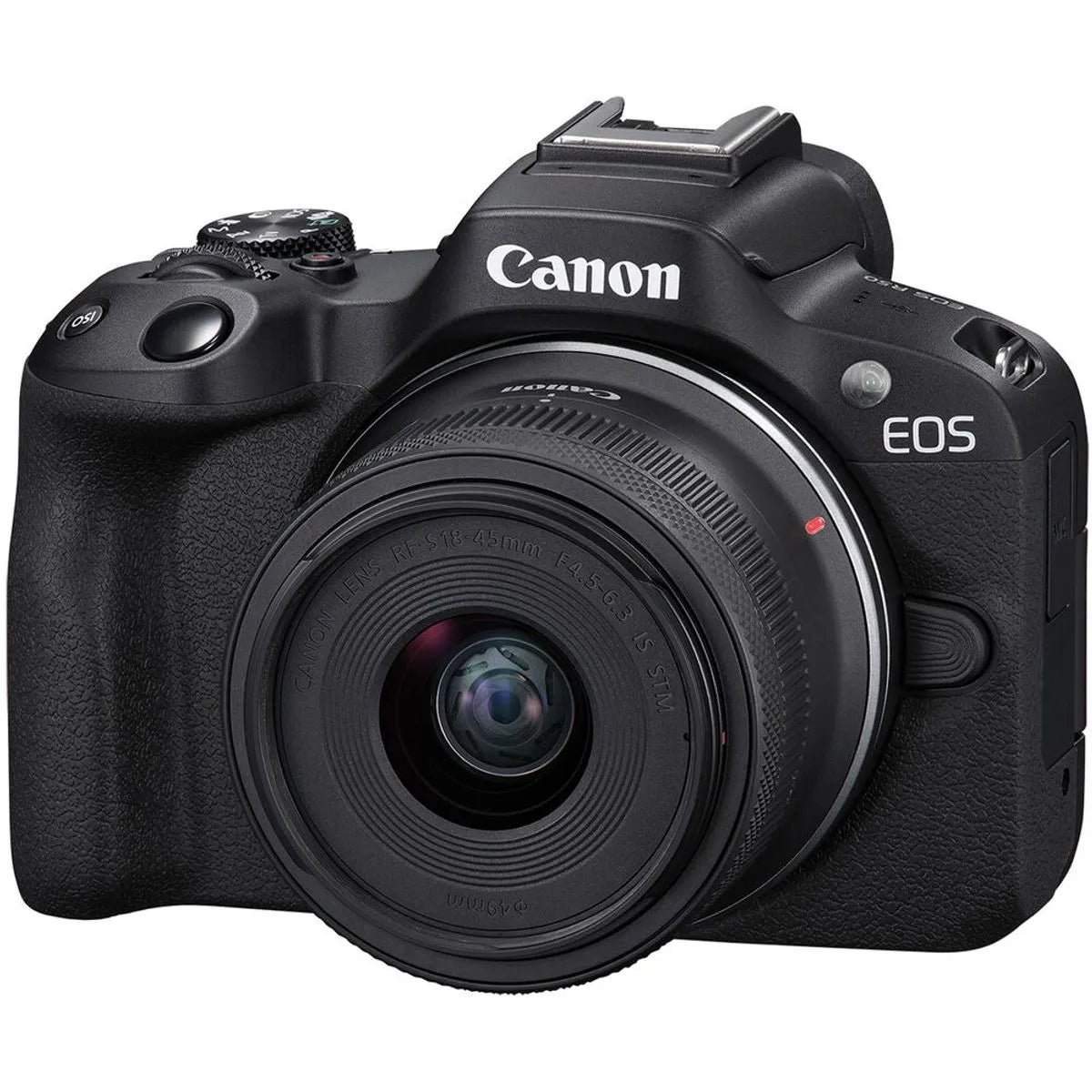 Canon EOS R50 Aparat Foto Mirrorless Kit cu Obiective 18-45mm si 75-300mm
