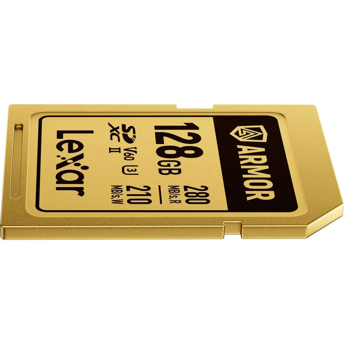 Lexar ARMOR Gold Card de Memorie SDXC UHS-II 128GB Otel Inoxidabil
