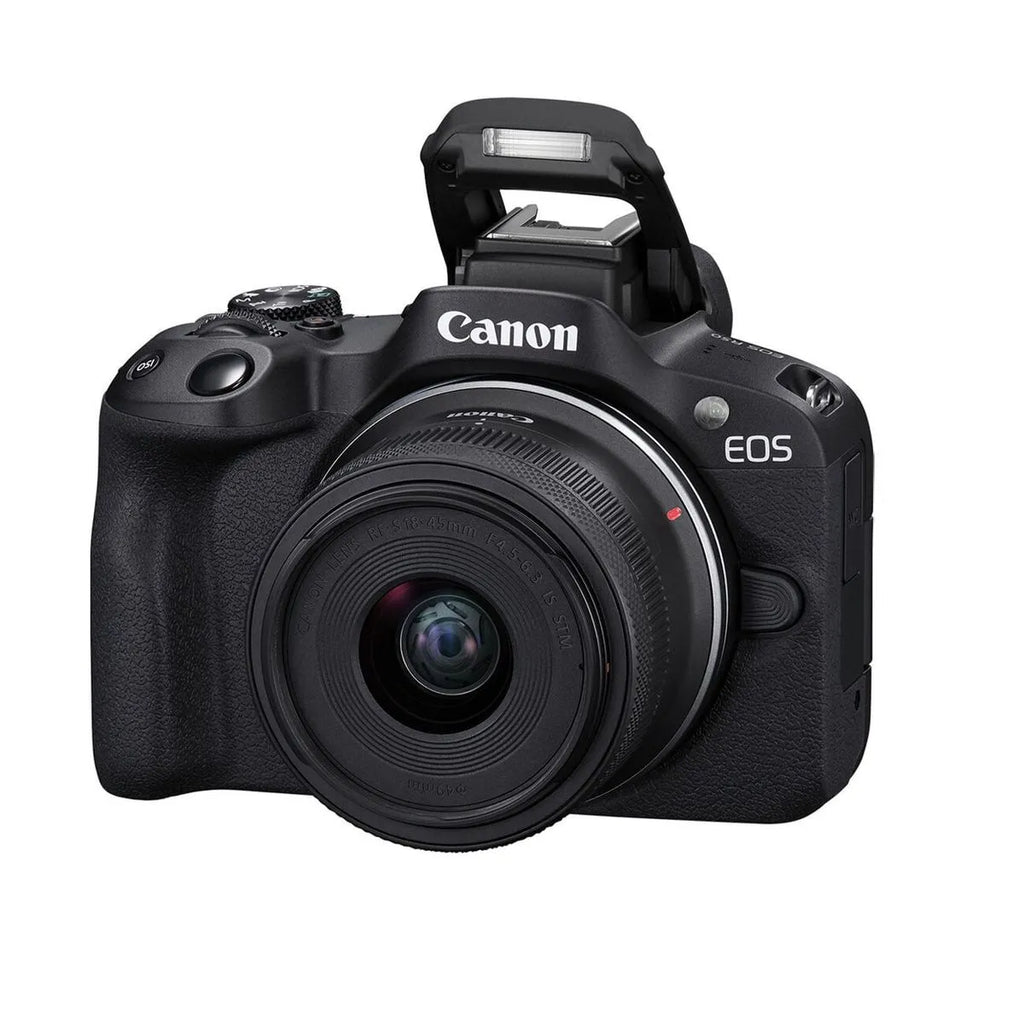 Canon EOS R50 Aparat Foto Mirrorless Kit cu Obiectiv RF-S 18-45mm F4.5-6.3 IS STM Negru