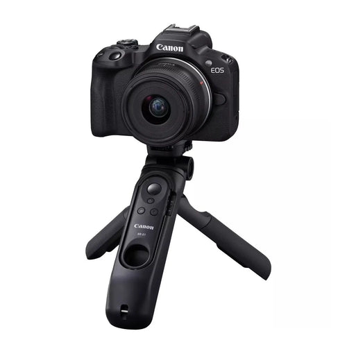 Canon EOS R50 Aparat Foto Mirrorless Kit Creator cu Obiectiv RF-S 18-45mm F4.5-6.3 IS STM Negru