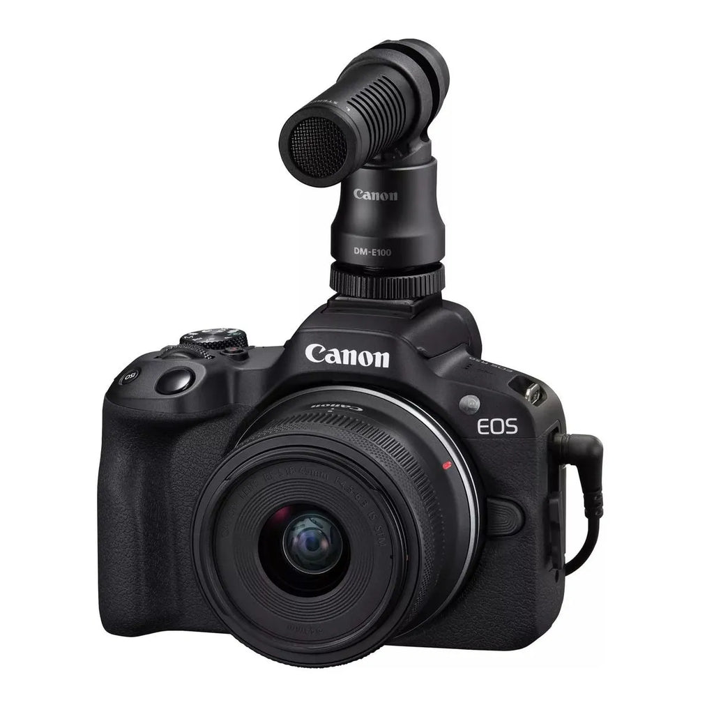 Canon EOS R50 Aparat Foto Mirrorless Kit Creator cu Obiectiv RF-S 18-45mm F4.5-6.3 IS STM Negru