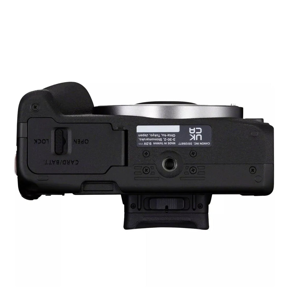 Canon EOS R50 Aparat Foto Mirrorless Kit Creator cu Obiectiv RF-S 18-45mm F4.5-6.3 IS STM Negru