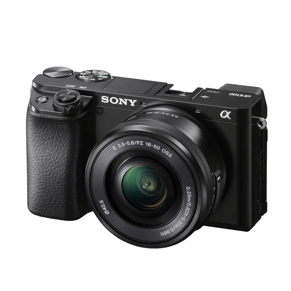 Sony Alpha A6100 Aparat Foto Mirrorless Kit cu Obiectiv E PZ 16-50mm F3.5-5.6 OSS II Negru