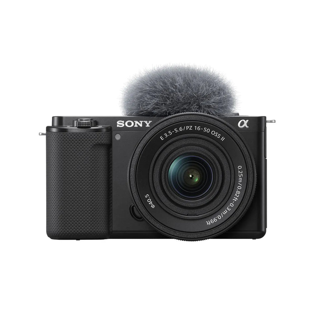 Sony Alpha ZV-E10 Camera Mirrorless pentru Vlogging 4K Kit cu Obiectiv 16-50mm mk2