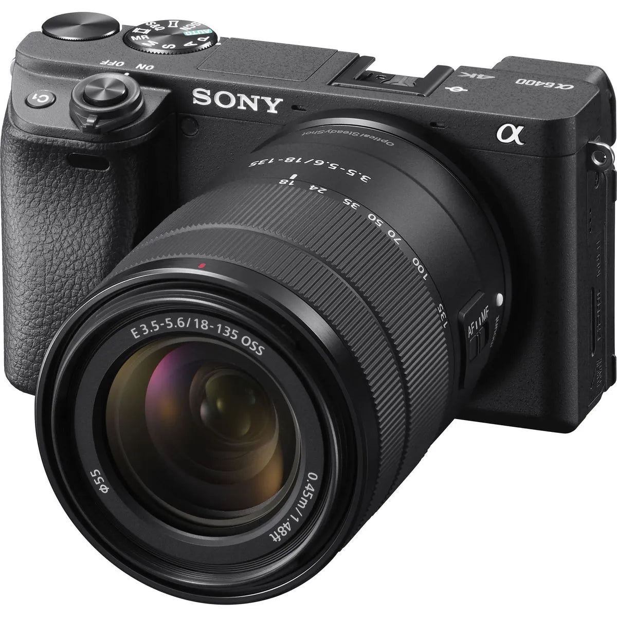 Sony Alpha A6400 Kit Aparat Foto Mirrorless 24.2 MP cu Obiectiv 18-135mm