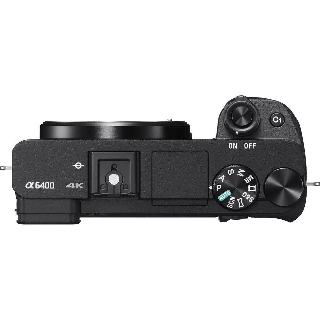 Sony Alpha A6400 Kit Aparat Foto Mirrorless 24.2 MP cu Obiectiv 18-135mm