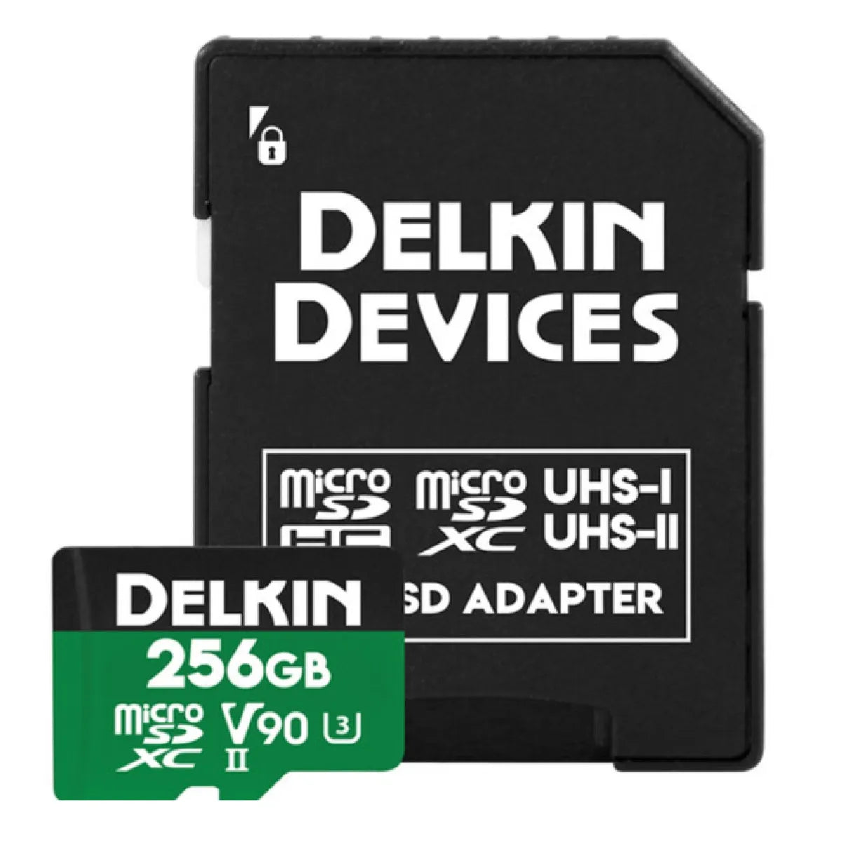 Delkin Power 2000X Card de Memorie microSD 256GB UHS-II (V90) R300/W250