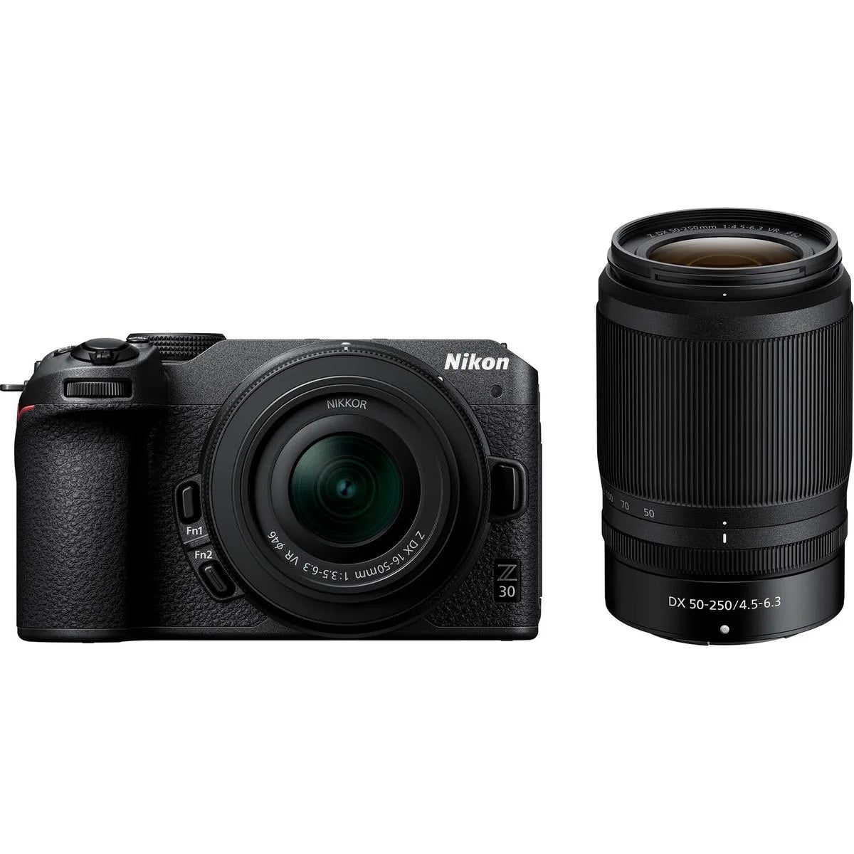 Nikon Z 30 Aparat Foto Mirrorless 20,9 MP Kit cu Obiectiv 16-50mm DX f/3.5-6.3 VR + 50-250mm DX f/4.5-6.3 VR
