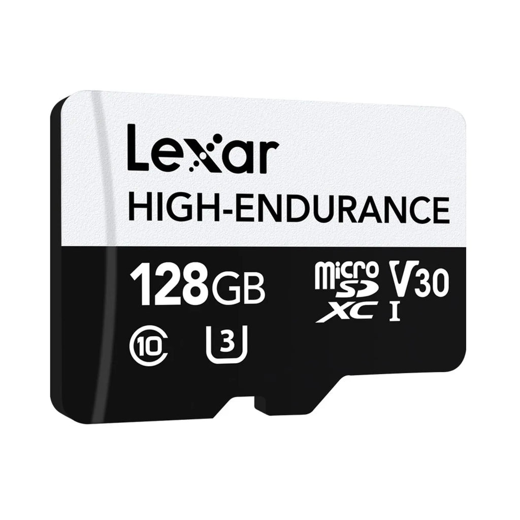 Lexar High-Endurance Card Memorie microSDXC 128GB UHS-I/U3/10 R100/W45 V30