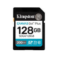 Kingston Canvas Go Plus SDG4 Card de Memorie SDXC 128GB 200MB/s R U3 V30