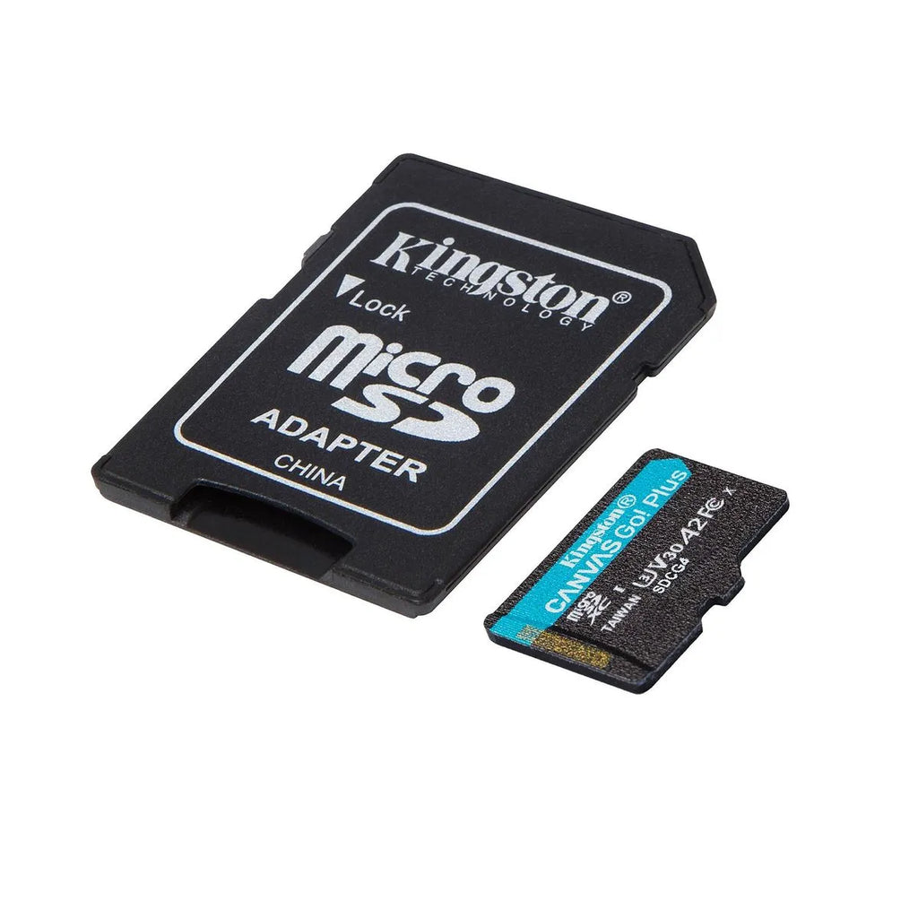 Kingston Canvas Go Plus SDCG4 Gen4 Card de Memorie microSDXC 512GB 200MB/s U3 V30 cu Adaptor
